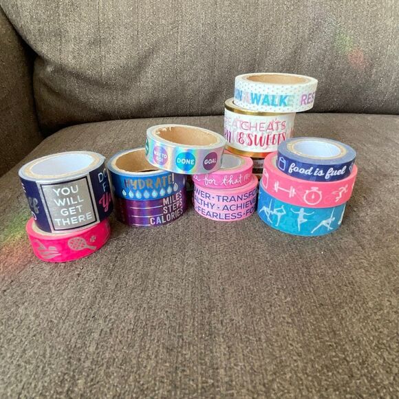 Washi tape lot of 45 rolls inspirational motivational - Picture 2 of 6